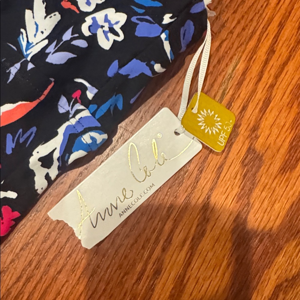 Anne Cole Vibrant Floral One-Piece Swimsuit - Picture 2 of 5